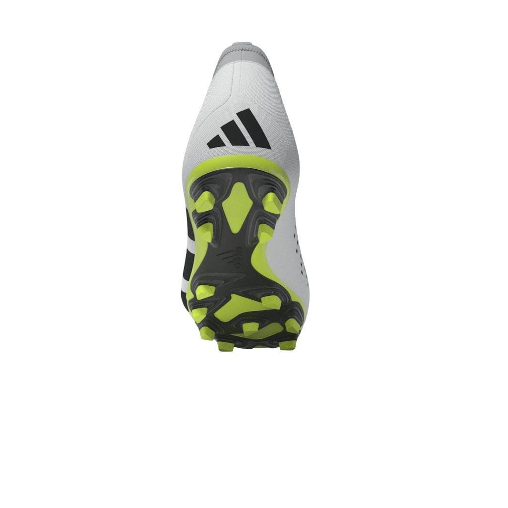 Unisex Predator Accuracy.4 Sock Flexible Ground Boots, White, , large image number 10