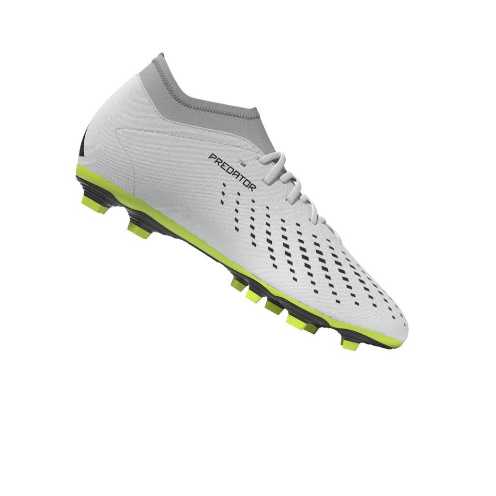 Unisex Predator Accuracy.4 Sock Flexible Ground Boots, White, , large image number 12
