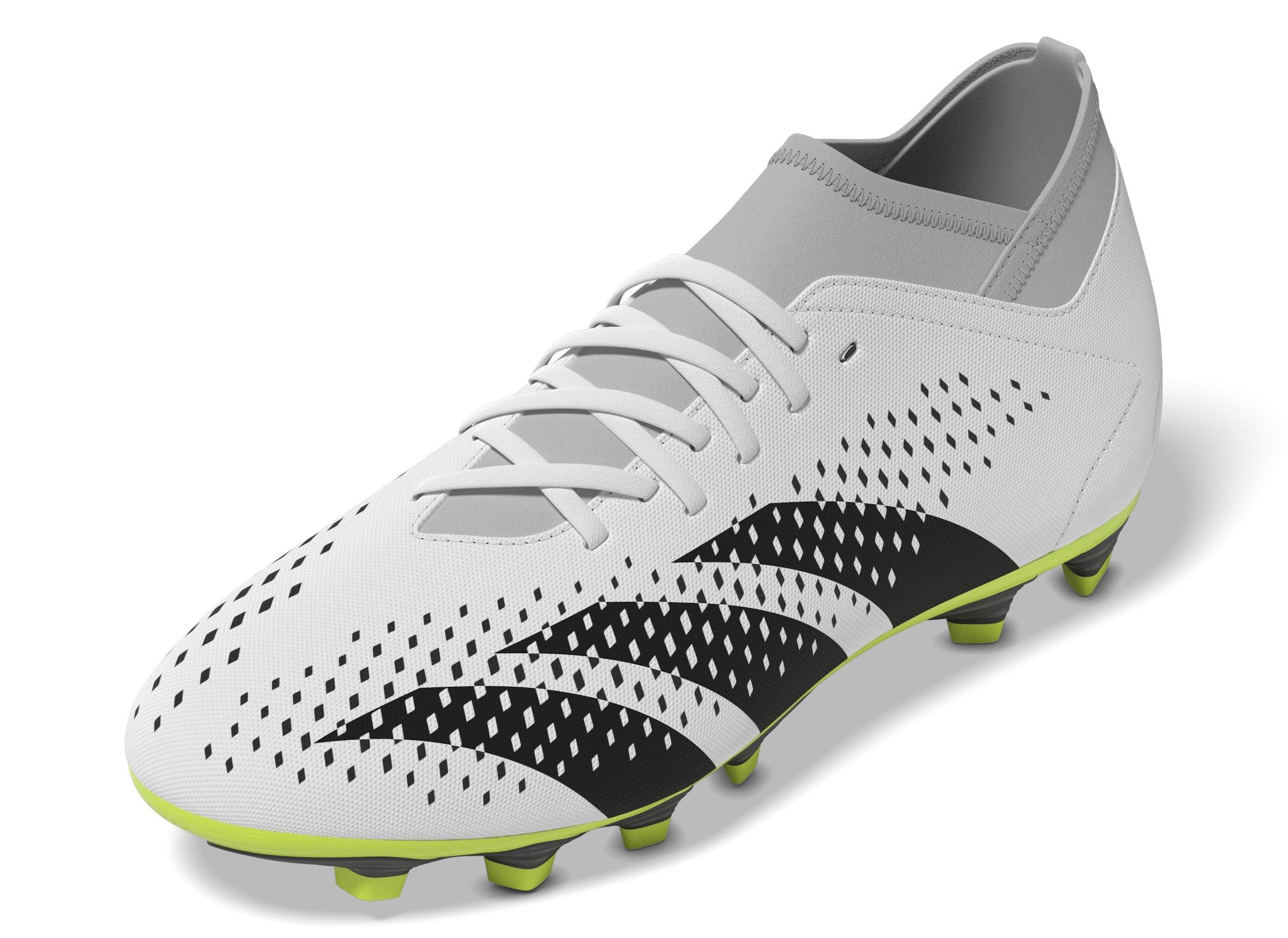 Unisex Predator Accuracy.4 Sock Flexible Ground Boots, White, , large image number 13