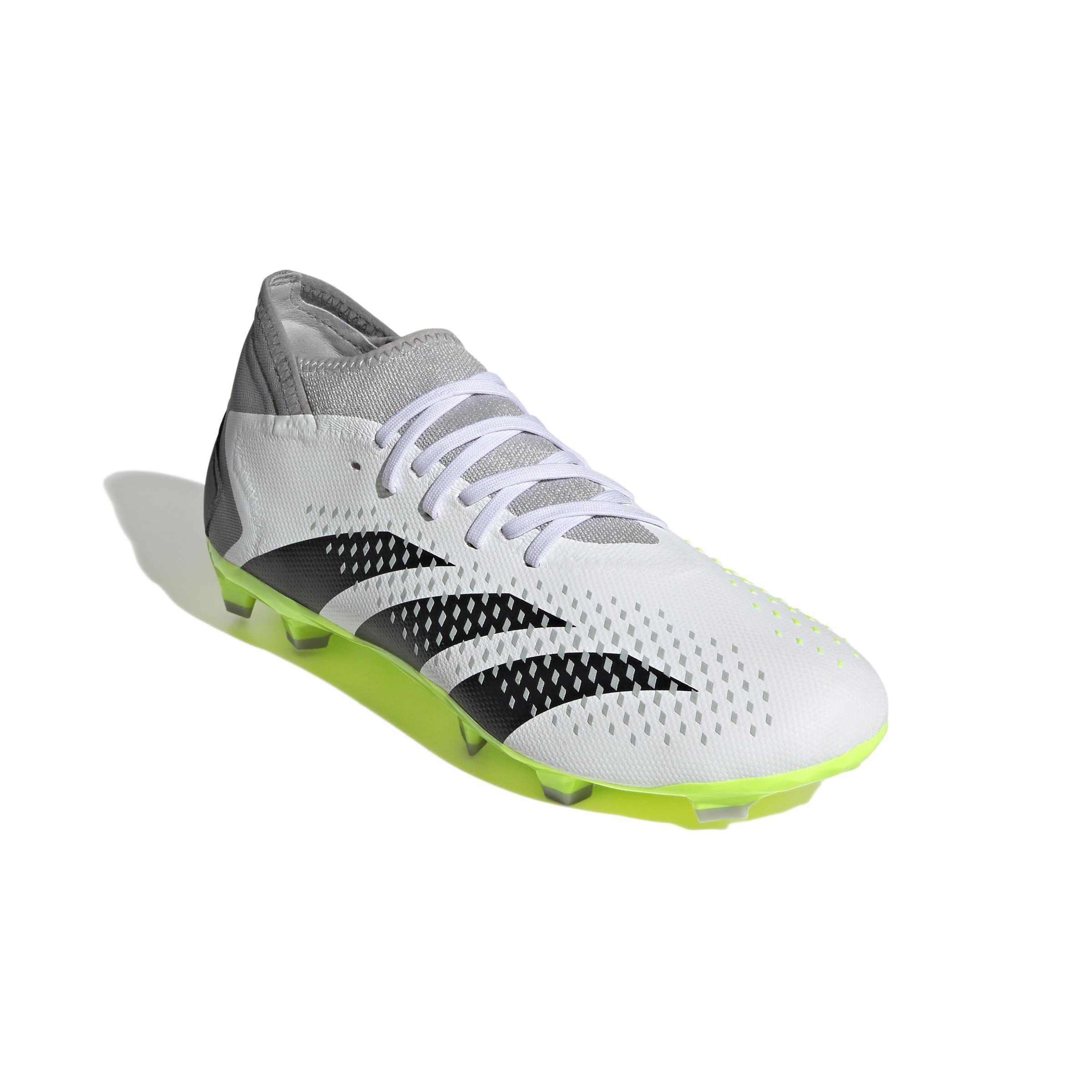 Unisex Predator Accuracy.3 Firm Ground Boots Ftwr, White, , large image number 2