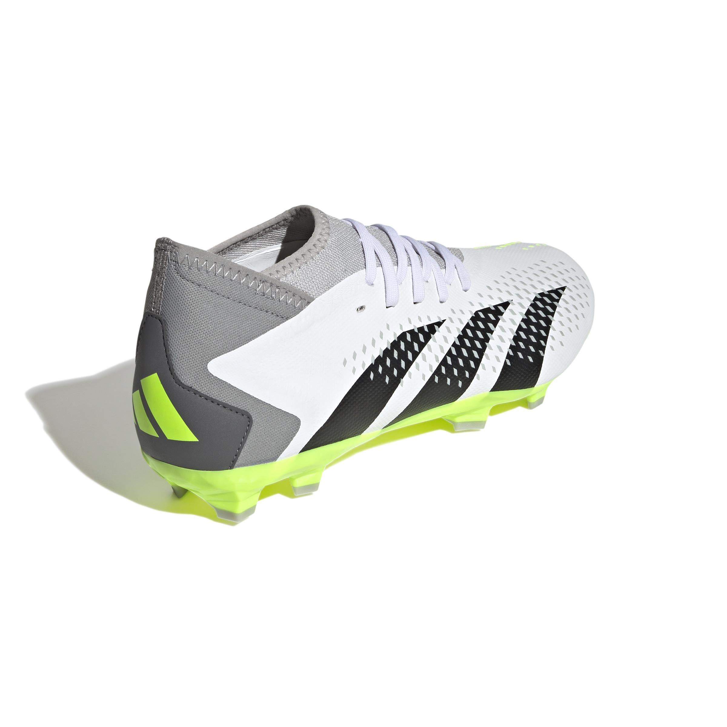 Unisex Predator Accuracy.3 Firm Ground Boots Ftwr, White, , large image number 3
