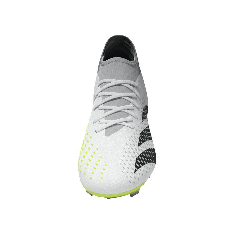 Unisex Predator Accuracy.3 Firm Ground Boots Ftwr, White, , large image number 8