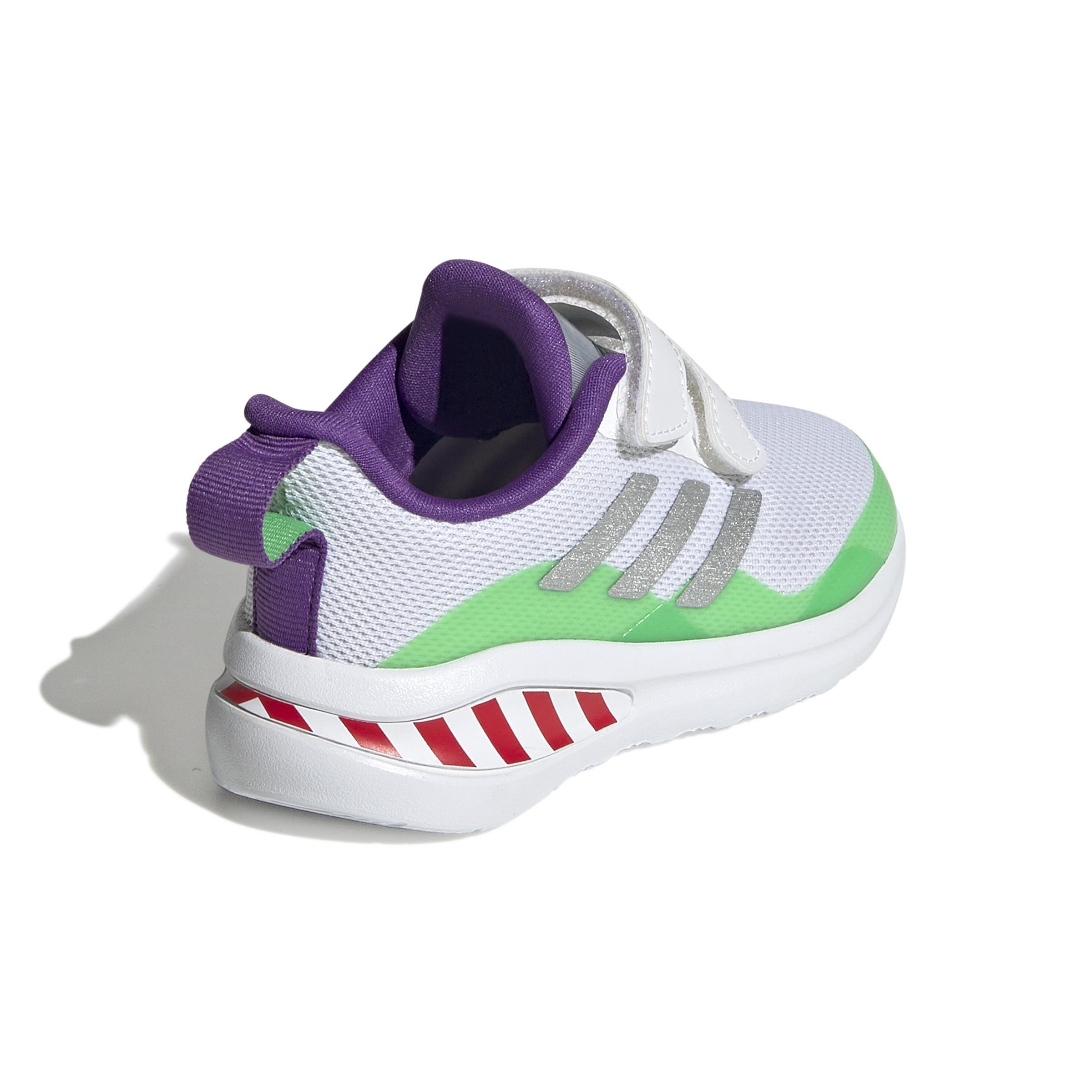 Unisex Kids adidas x Disney Pixar Buzz Lightyear Toy Story Fortarun Shoes, White, , large image number 2
