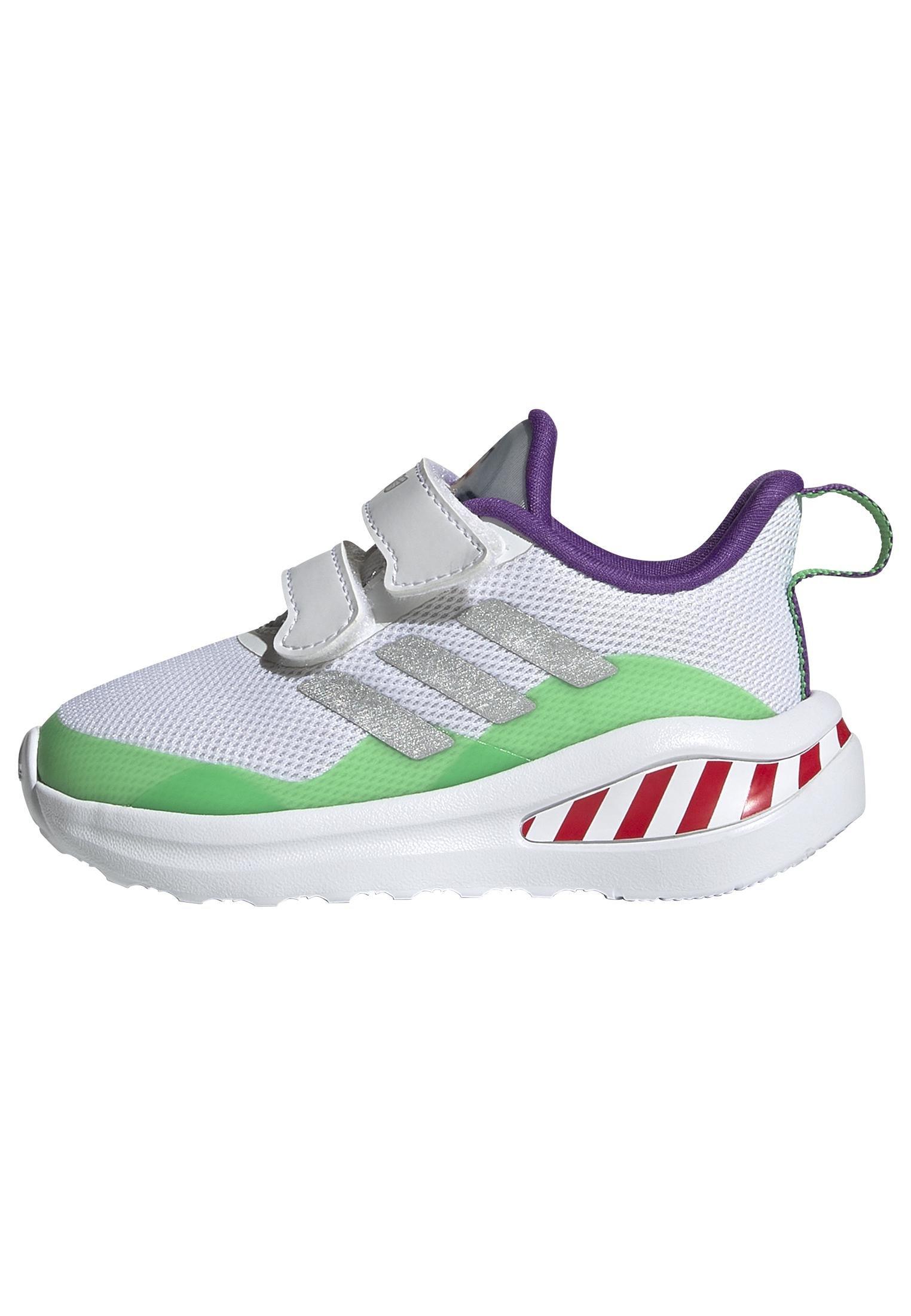 Unisex Kids adidas x Disney Pixar Buzz Lightyear Toy Story Fortarun Shoes, White, , large image number 7