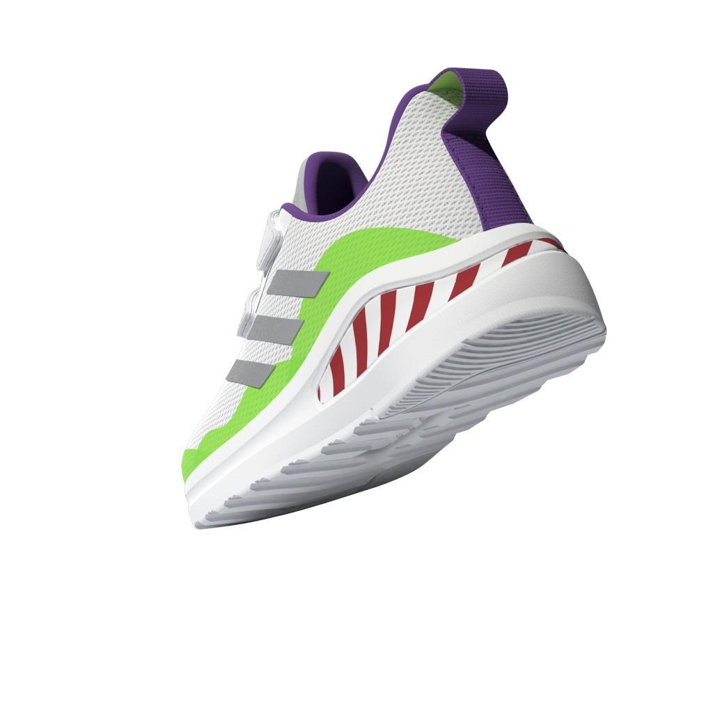 Unisex Kids adidas x Disney Pixar Buzz Lightyear Toy Story Fortarun Shoes, White, , large image number 9