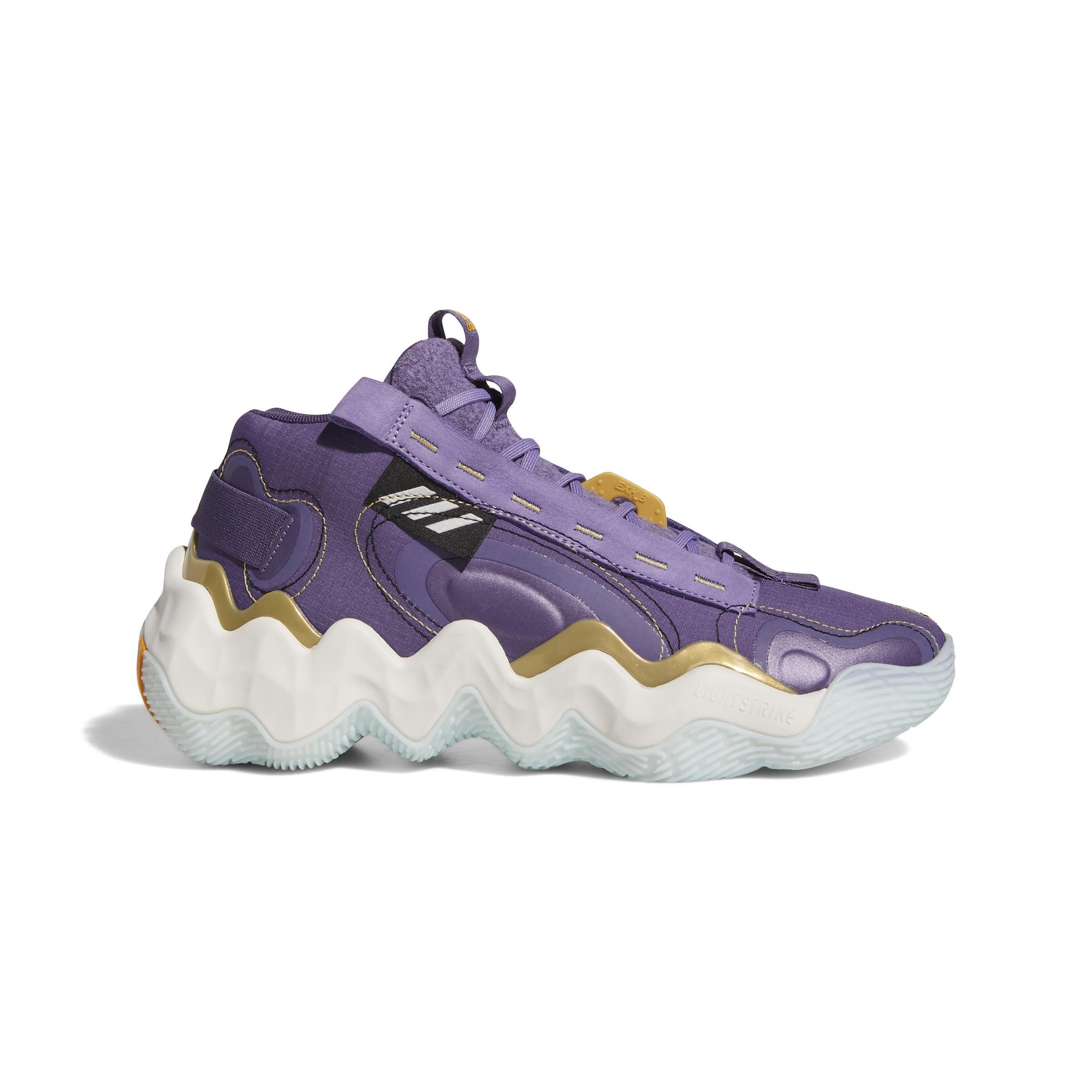 Exhibit B Candace Parker Mid Basketball Shoes, Purple, , large image number 0