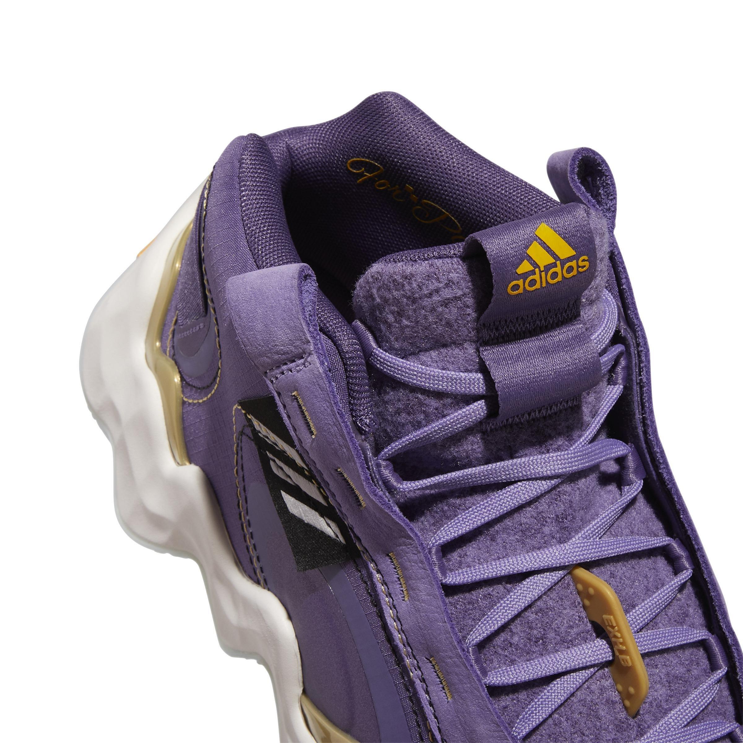 Exhibit B Candace Parker Mid Basketball Shoes, Purple, , large image number 4
