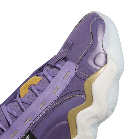 Women Exhibit B Candace Parker Mid Basketball Shoes, Purple, A901_ONE, large image number 5