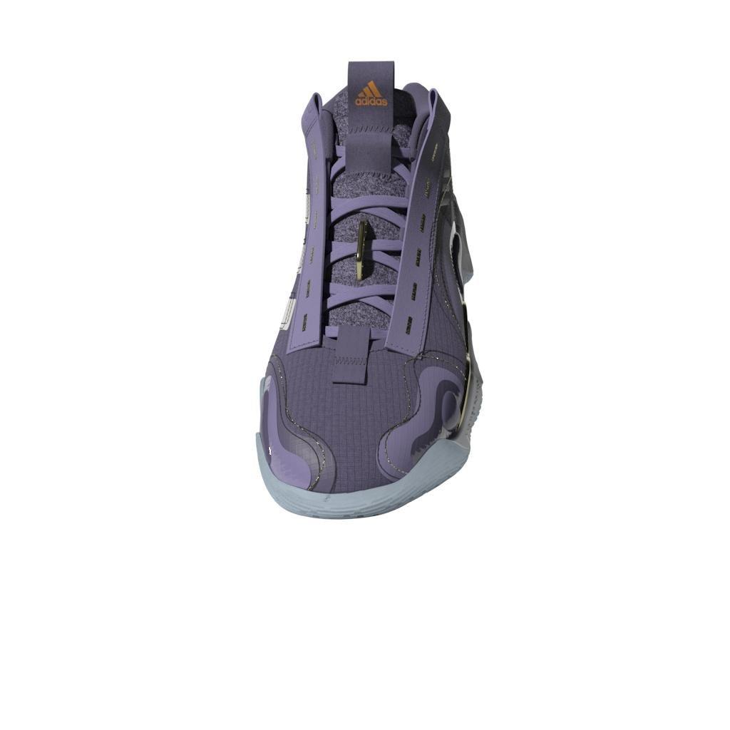 Exhibit B Candace Parker Mid Basketball Shoes, Purple, , large image number 7