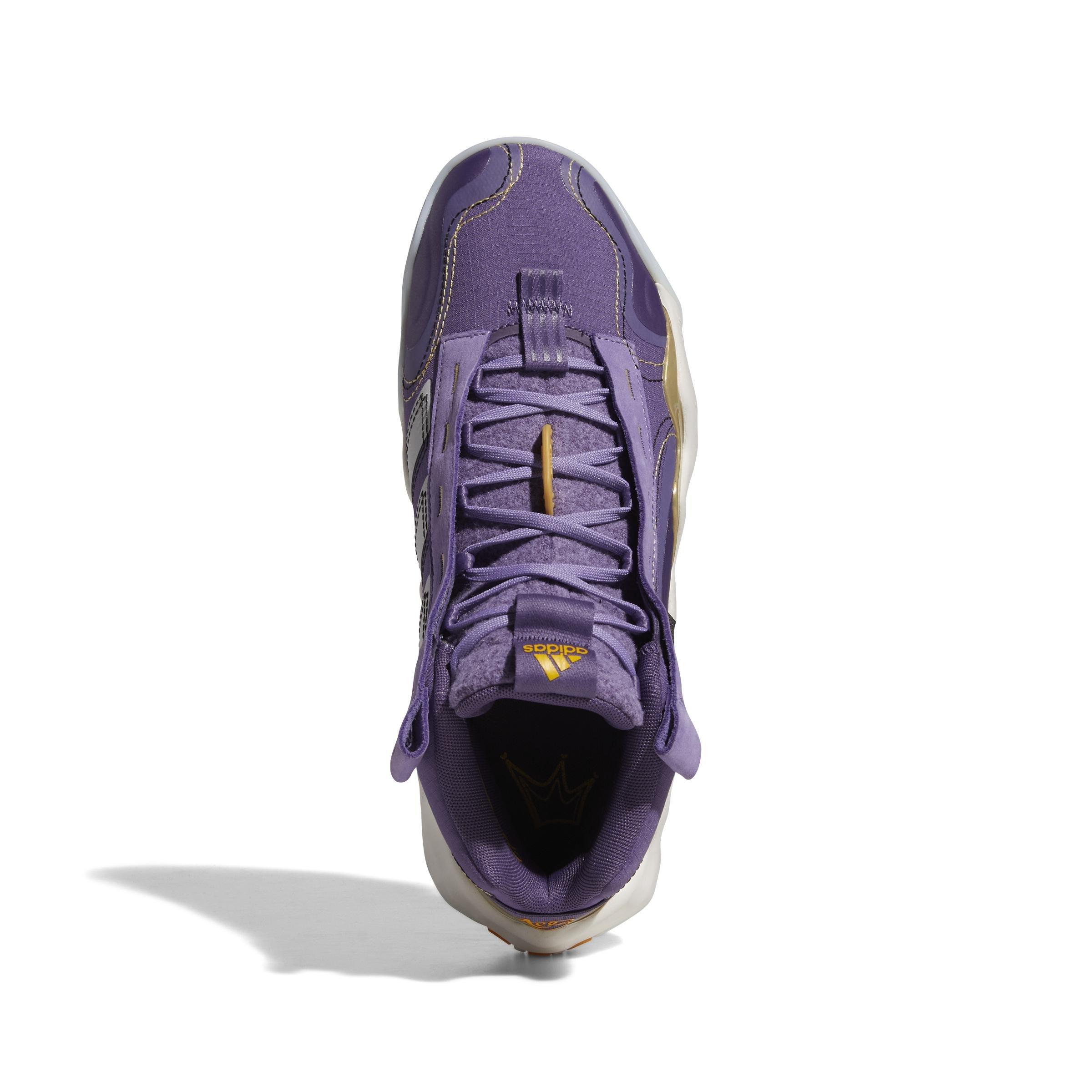 Exhibit B Candace Parker Mid Basketball Shoes, Purple, , large image number 16