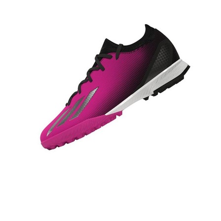 Kids Unisex X Speedportal.3 Turf Boots, Pink, A901_ONE, large image number 5