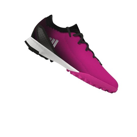 Kids Unisex X Speedportal.3 Turf Boots, Pink, A901_ONE, large image number 8