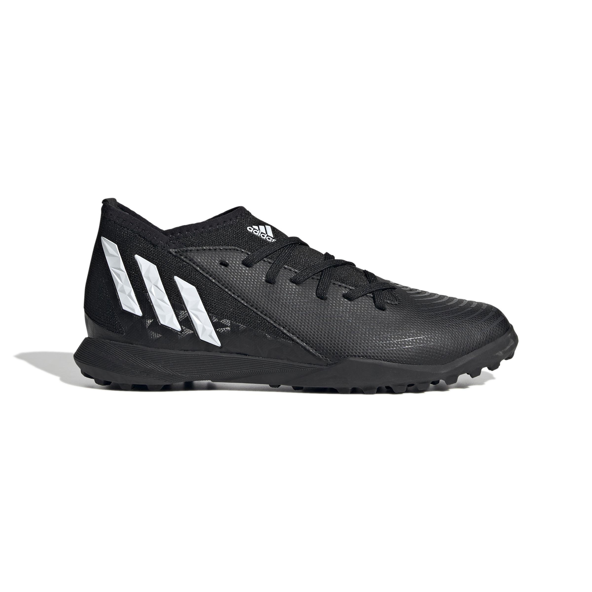 Unisex Kids Predator Edge.3 Turf Boots, Black, A901_ONE, large image number 6