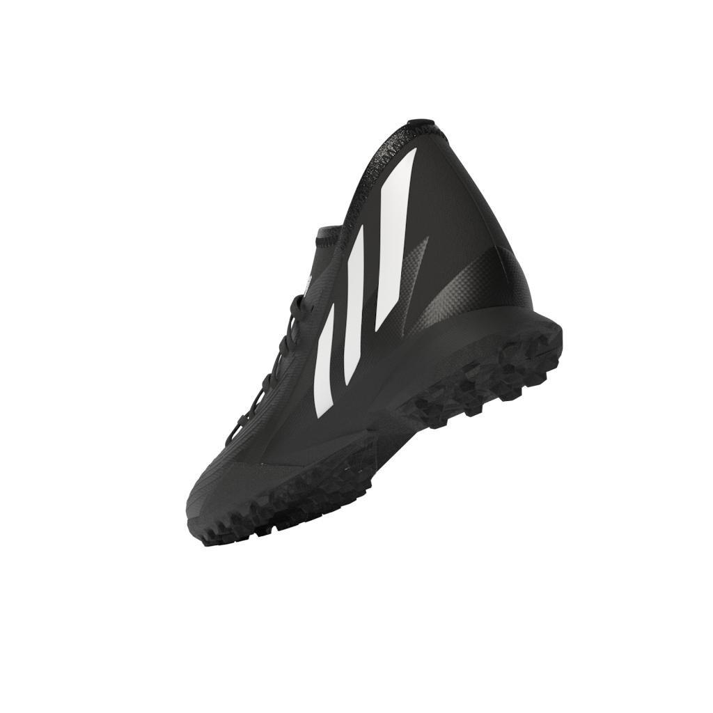 Unisex Kids Predator Edge.3 Turf Boots, Black, A901_ONE, large image number 7