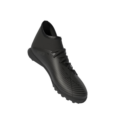 Kids Unisex Predator Edge.3 Turf Boots, Black, A901_ONE, large image number 10