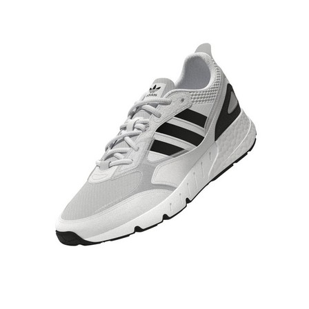 Men Zx 1K Boost 2.0 Shoes, White, A901_ONE, large image number 7