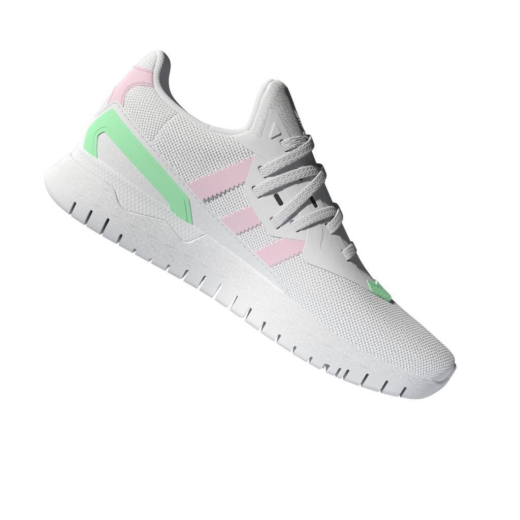Unisex Kids Originals Flex Shoes, White, , large image number 5
