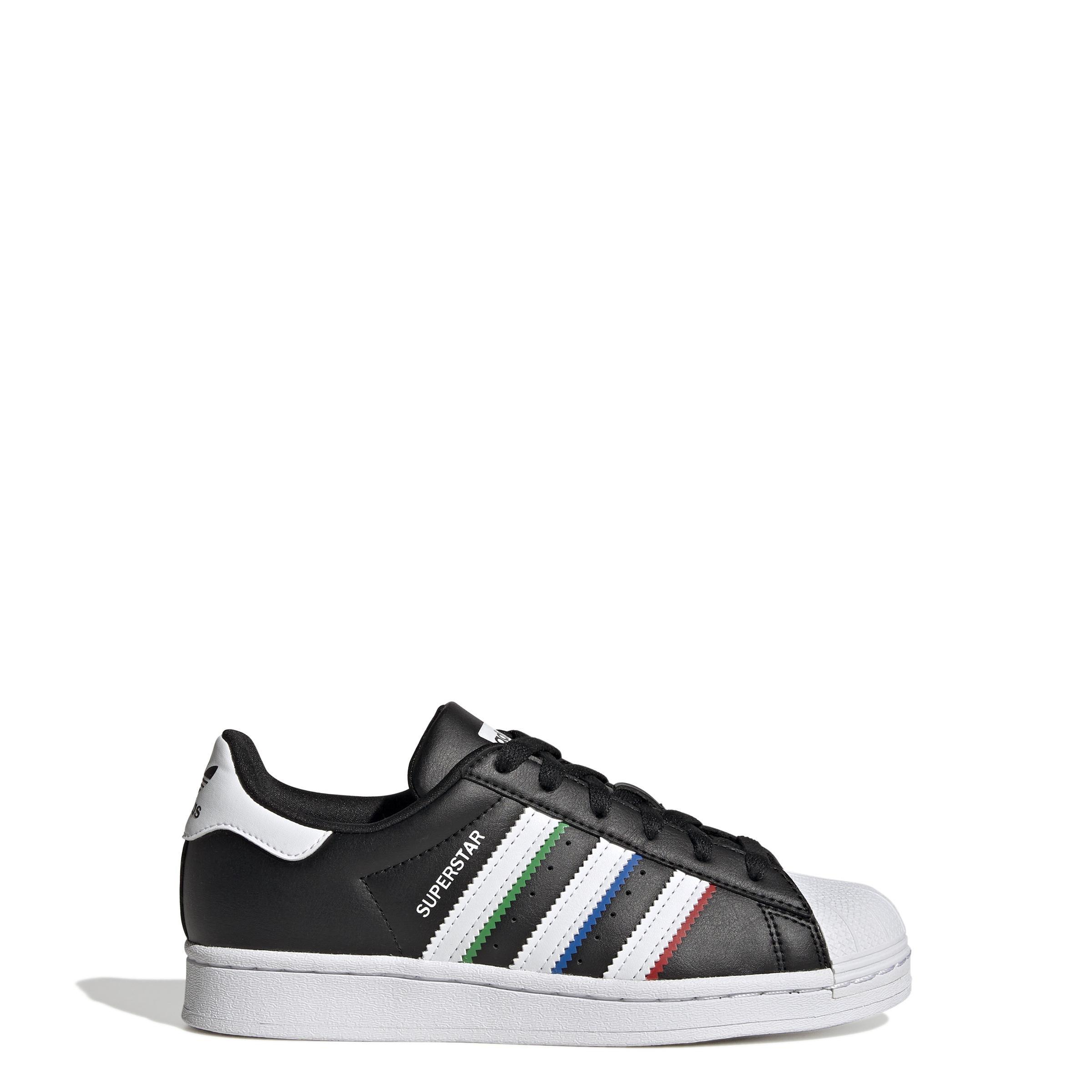 Unisex Kids Superstar Shoes, Black, , large image number 4