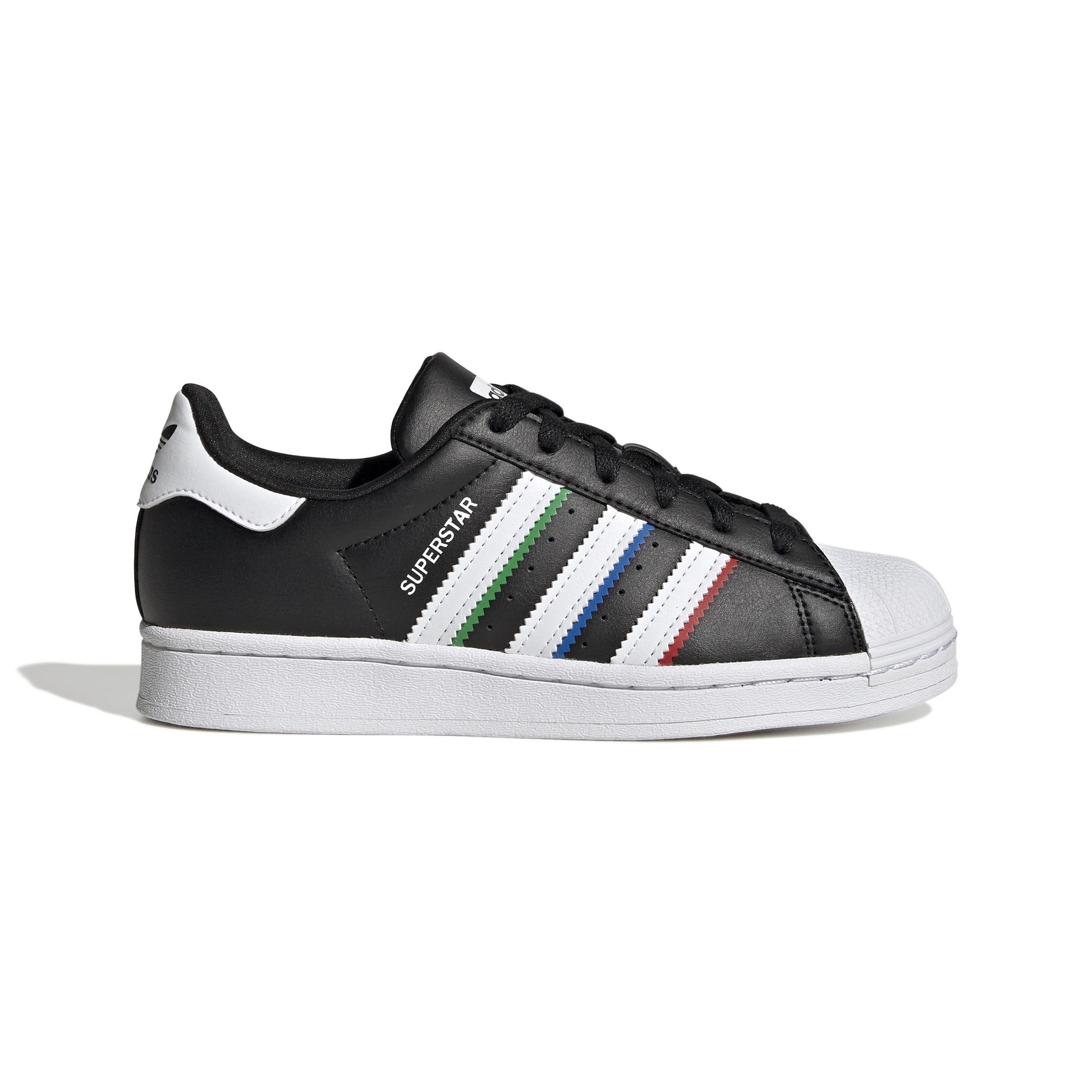 Unisex Kids Superstar Shoes, Black, , large image number 9