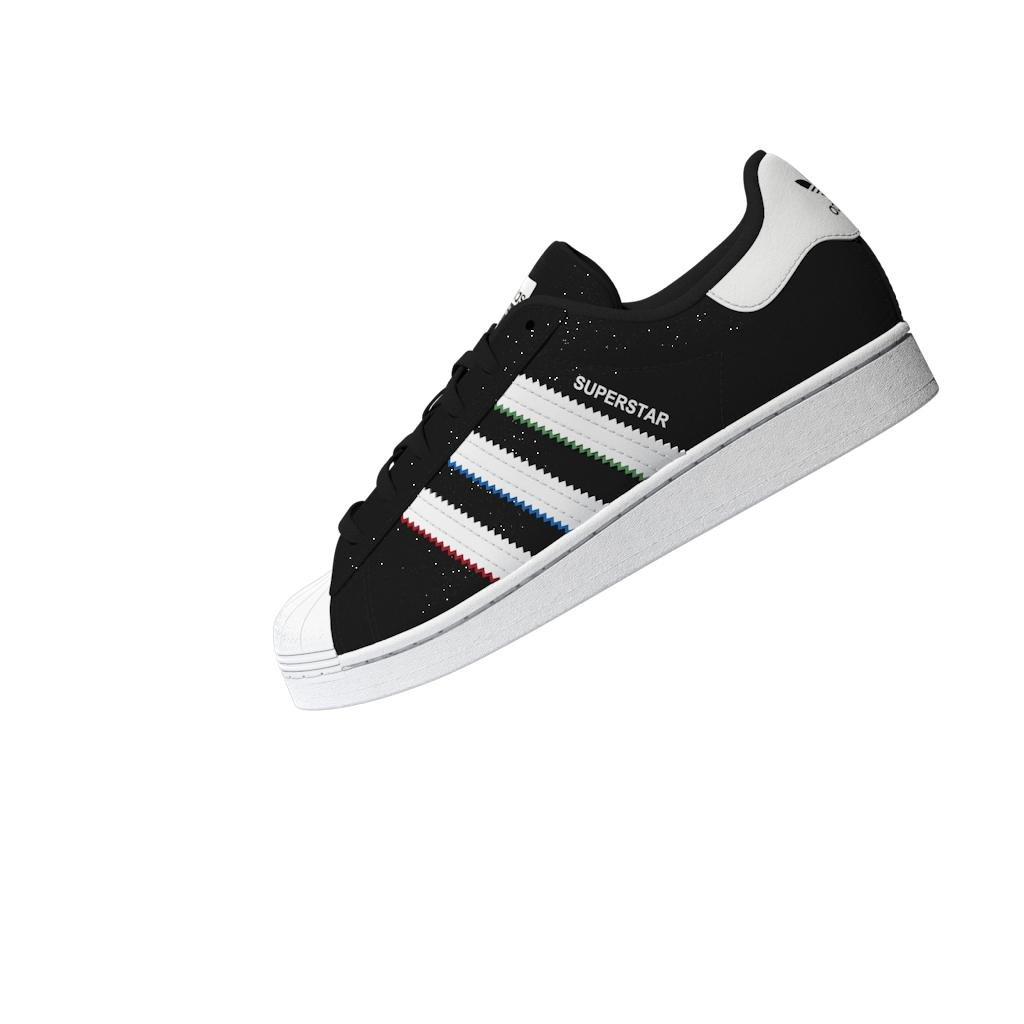 Unisex Kids Superstar Shoes, Black, A901_ONE, large image number 13