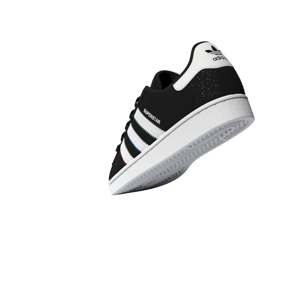 Unisex Kids Superstar Shoes, Black, A901_ONE, large image number 14