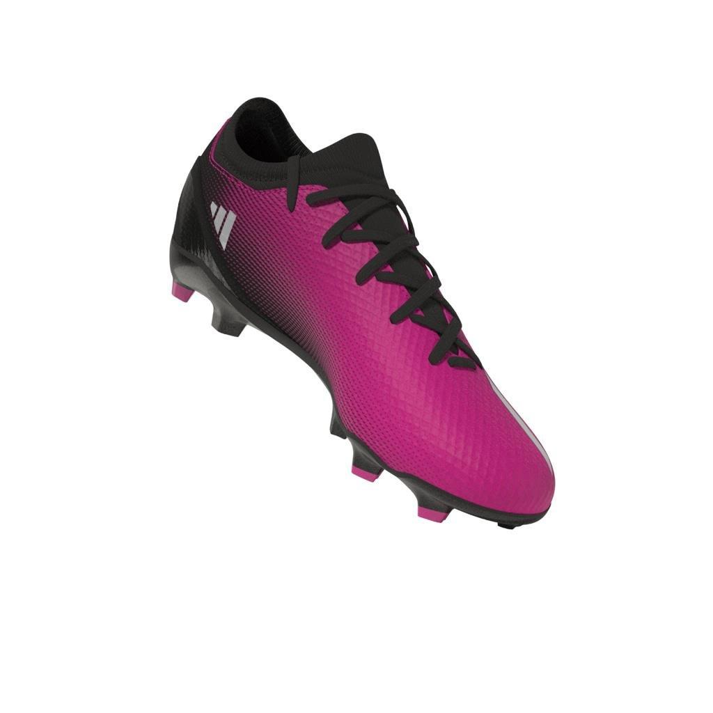 Unisex X Speedportal.3 Firm Ground Boots, Pink, A901_ONE, large image number 1