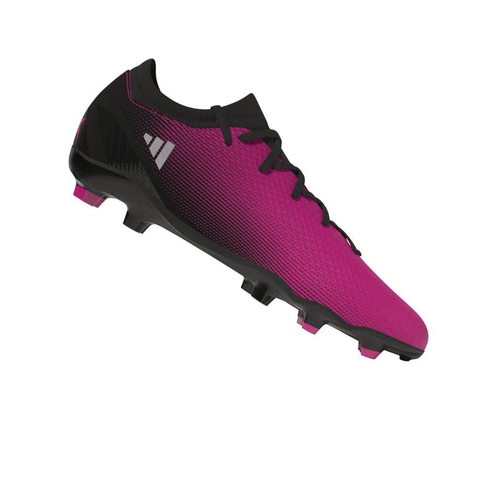 Unisex X Speedportal.3 Firm Ground Boots, Pink, A901_ONE, large image number 6