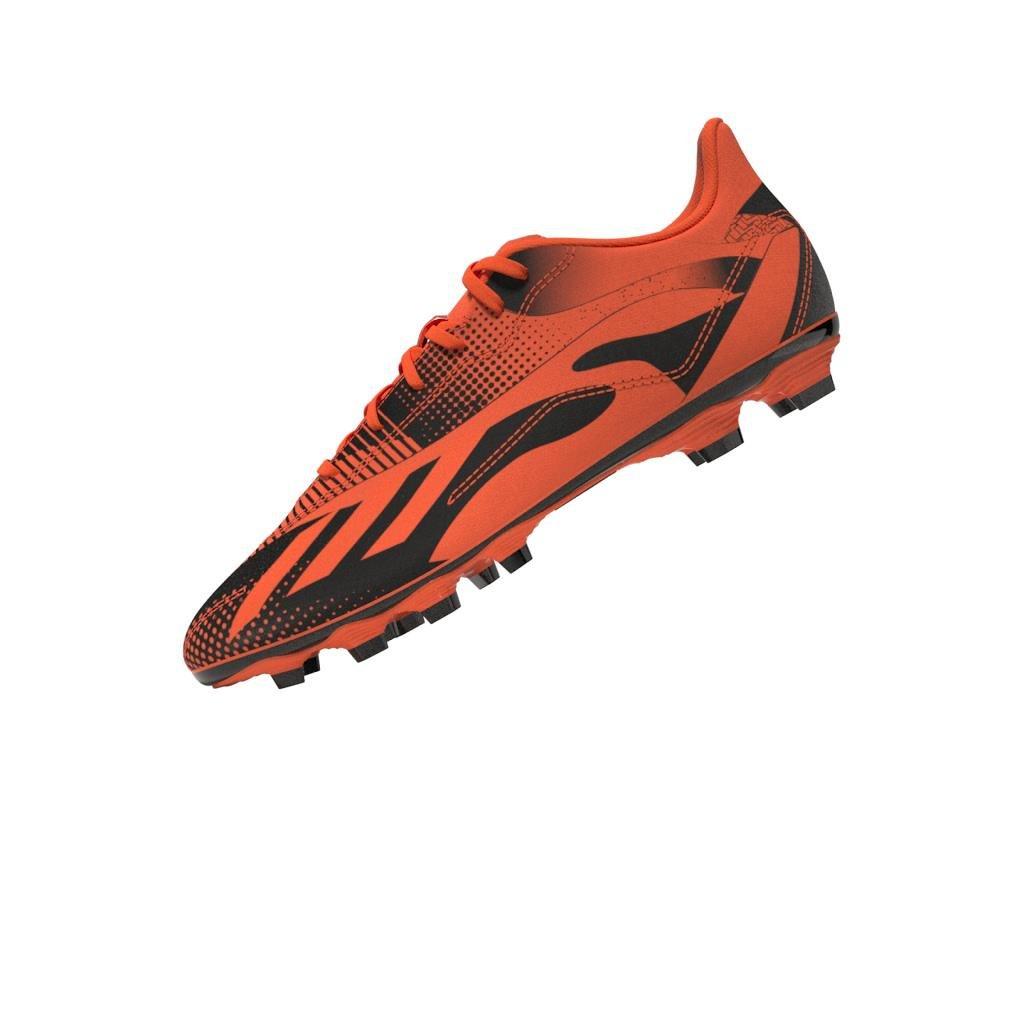 Unisex Speedportal Messi.4 Flexible Ground Boots, Orange, A901_ONE, large image number 5