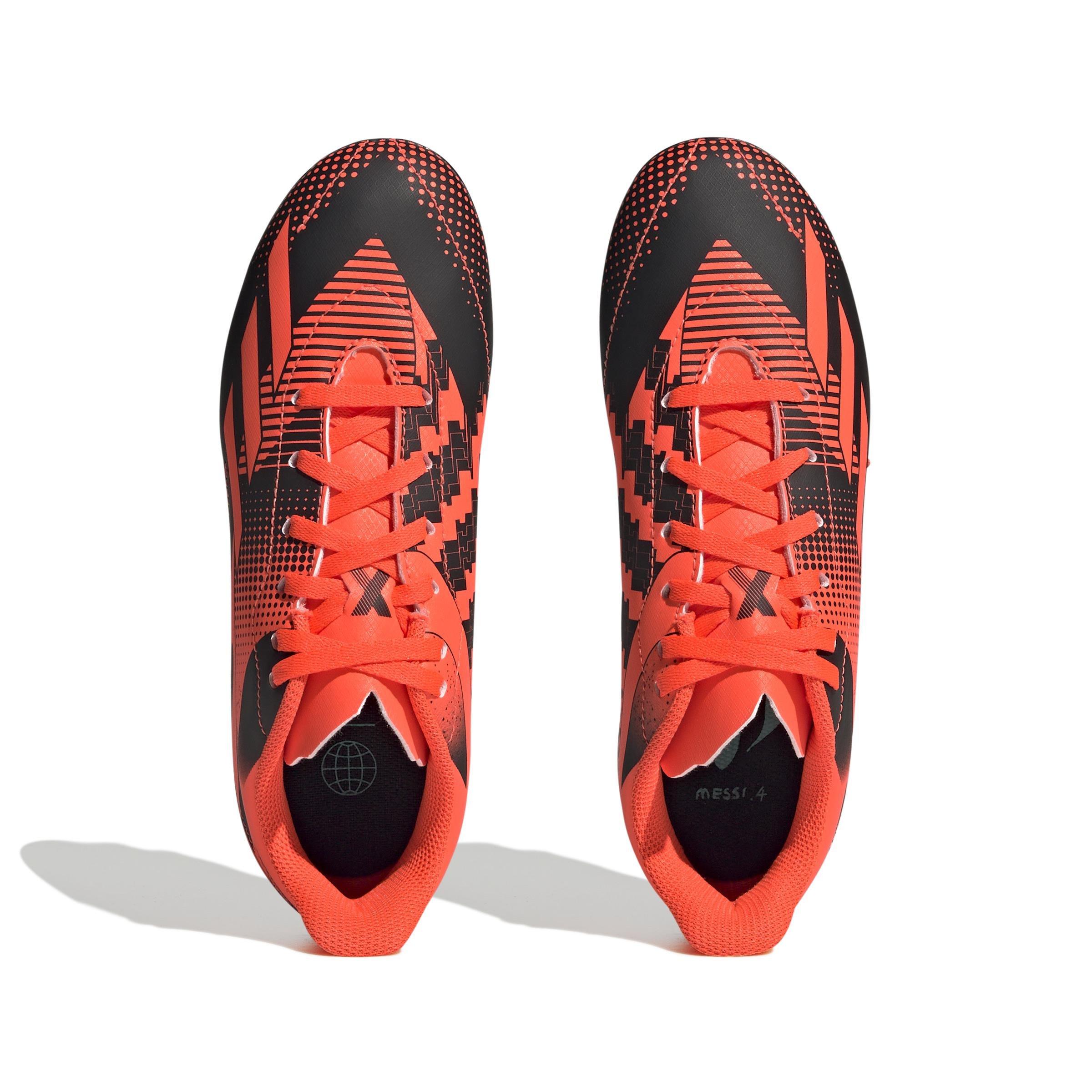 Unisex Speedportal Messi.4 Flexible Ground Boots, Orange, A901_ONE, large image number 9