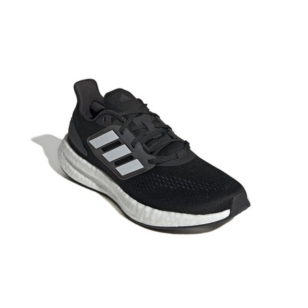 Mens Pureboost 22 Shoes, Black, A901_ONE, large image number 0