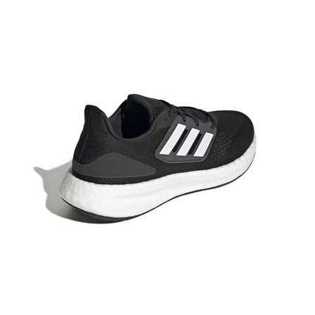 Mens Pureboost 22 Shoes, Black, A901_ONE, large image number 1