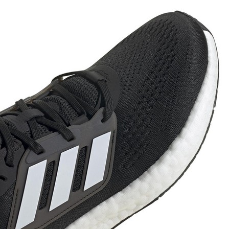 Mens Pureboost 22 Shoes, Black, A901_ONE, large image number 2