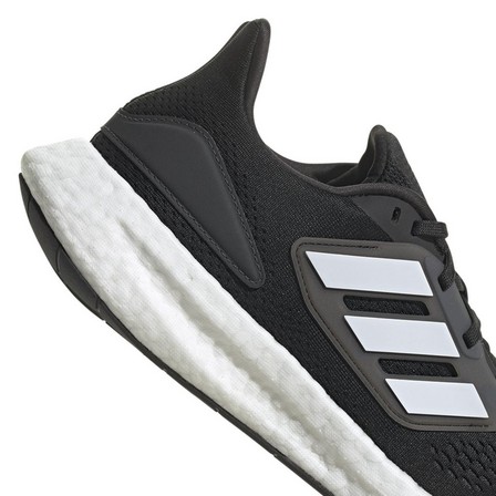 Mens Pureboost 22 Shoes, Black, A901_ONE, large image number 3