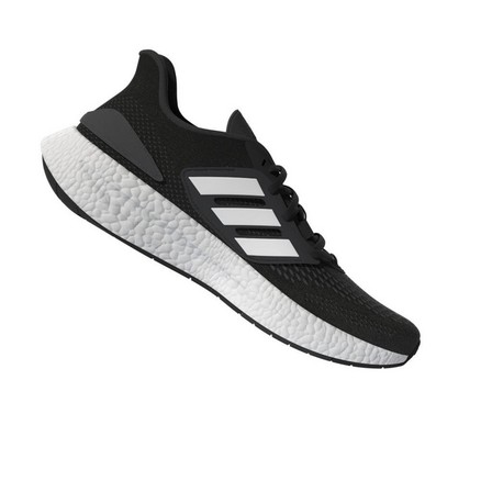 Mens Pureboost 22 Shoes, Black, A901_ONE, large image number 5