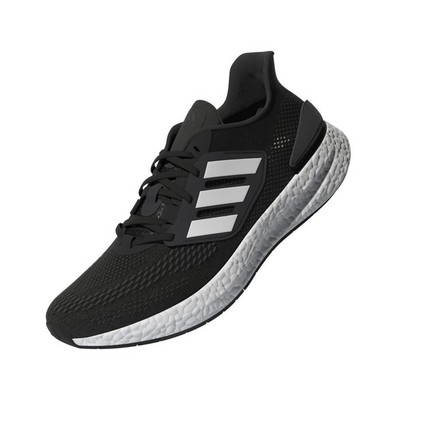 Mens Pureboost 22 Shoes, Black, A901_ONE, large image number 8