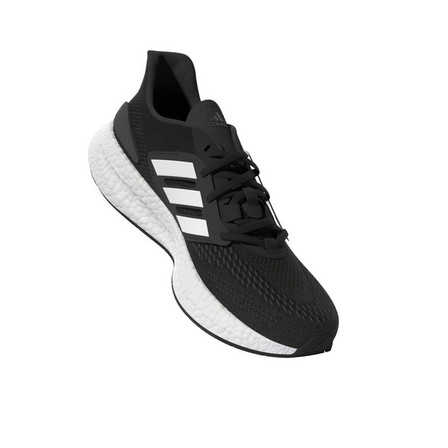 Mens Pureboost 22 Shoes, Black, A901_ONE, large image number 10