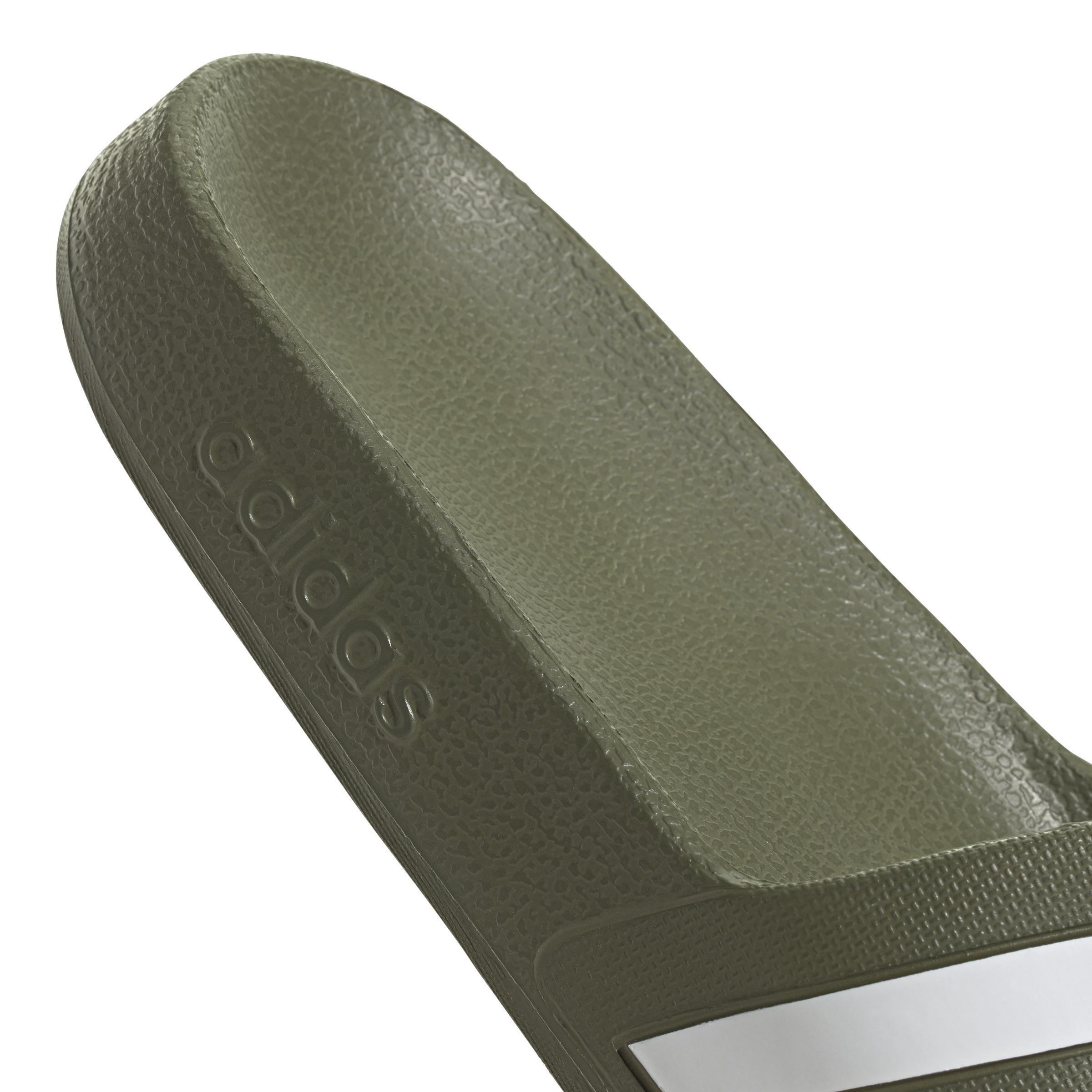 Unisex Adilette Aqua Slides, Green, , large image number 3