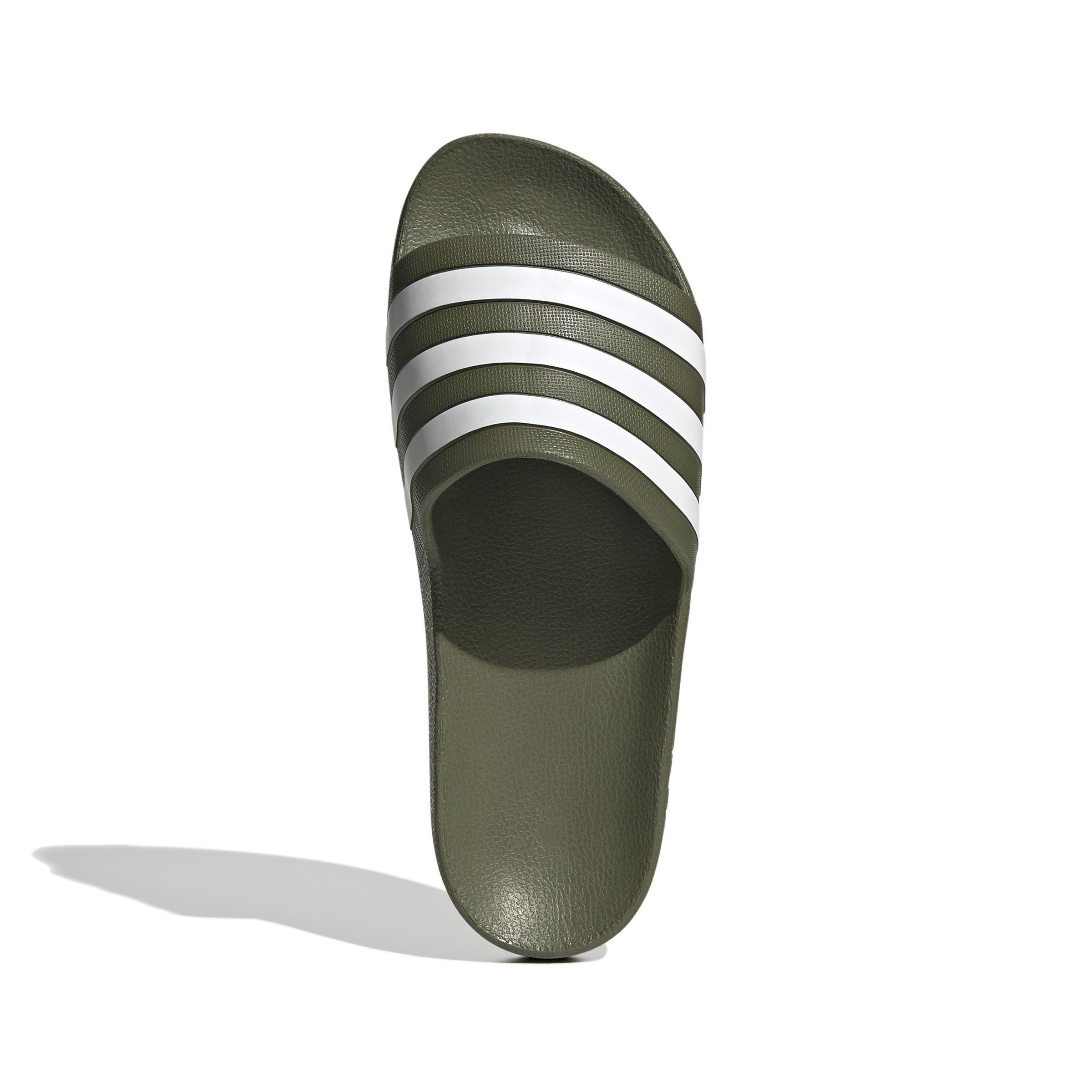 Unisex Adilette Aqua Slides, Green, A901_ONE, large image number 4