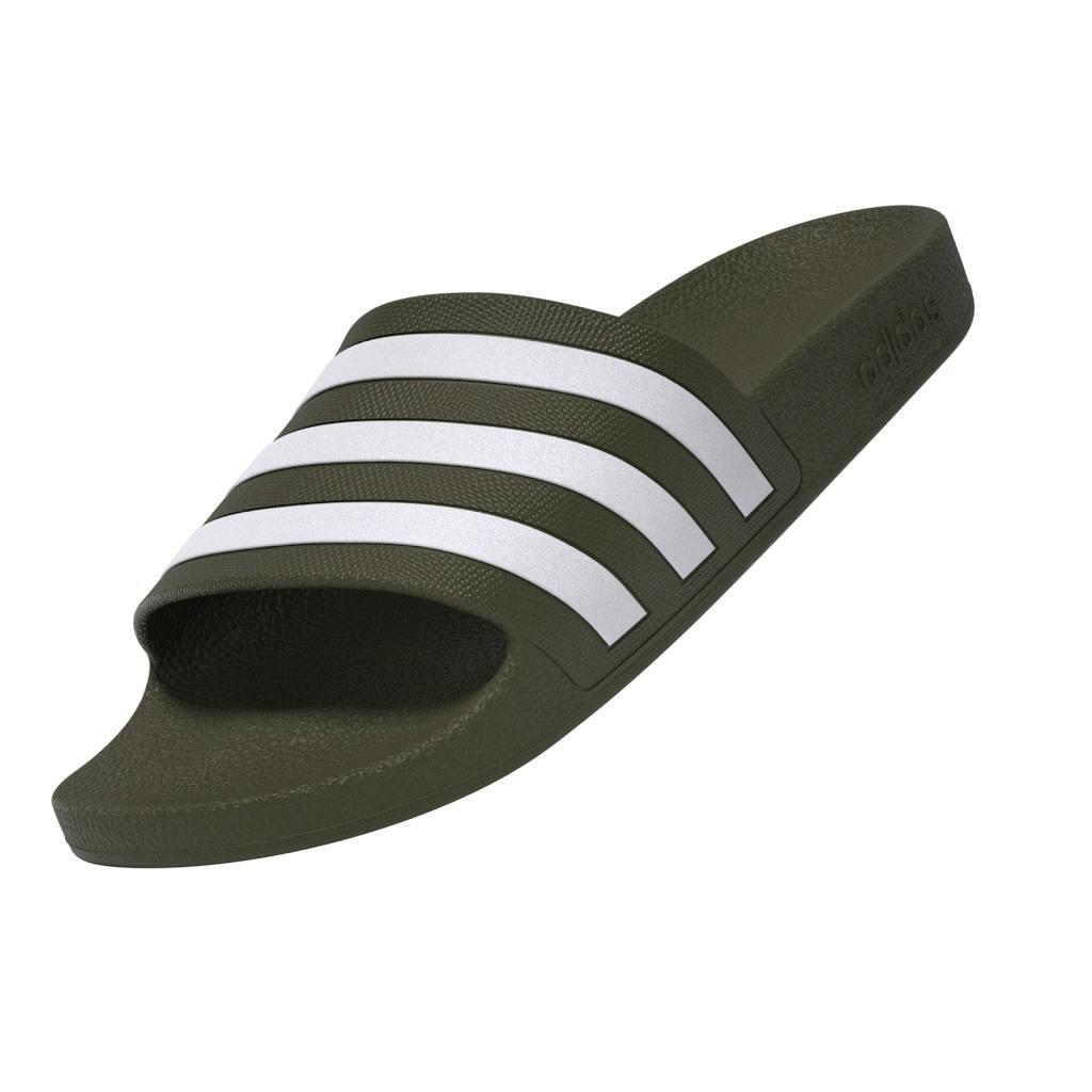Unisex Adilette Aqua Slides, Green, , large image number 6