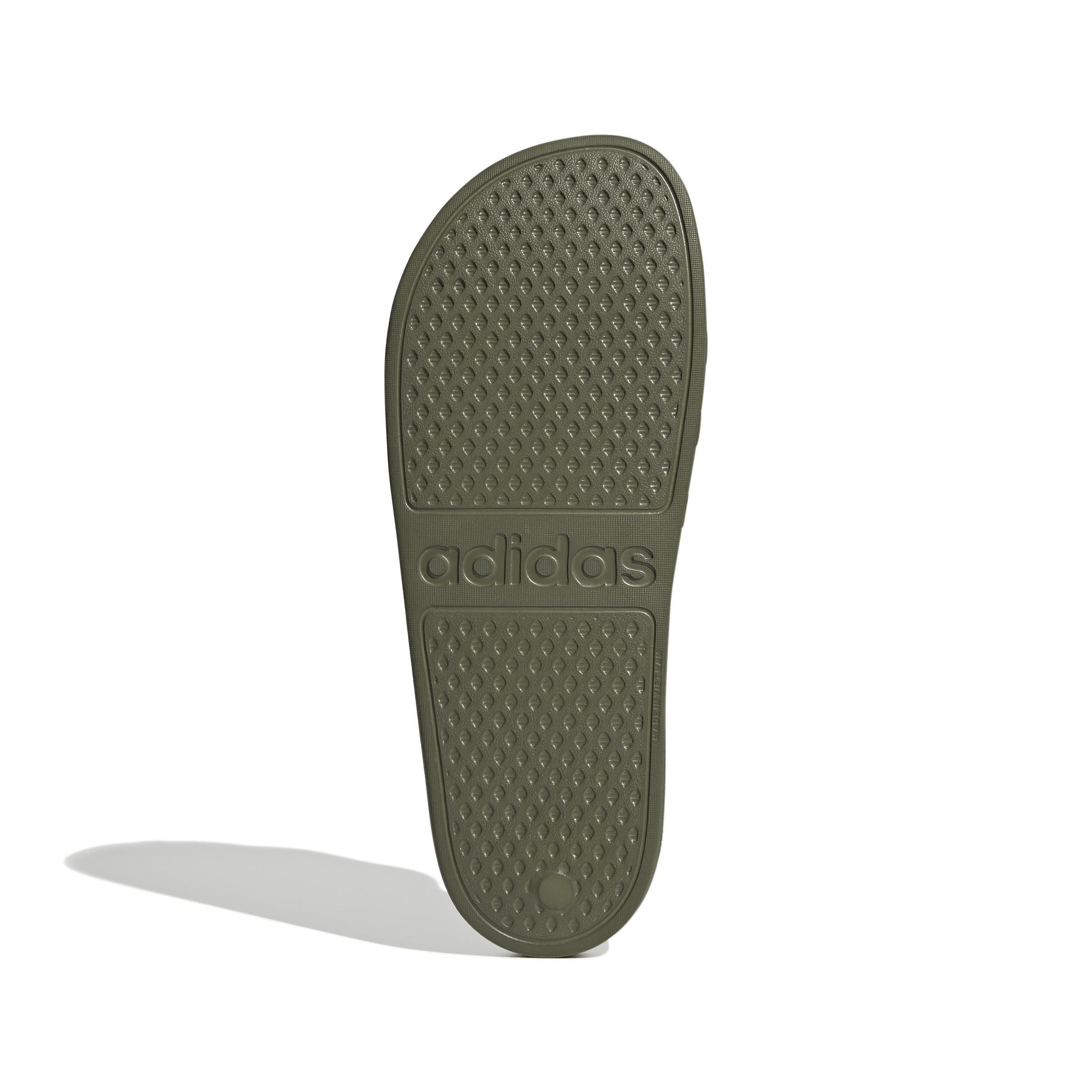 Unisex Adilette Aqua Slides, Green, , large image number 8