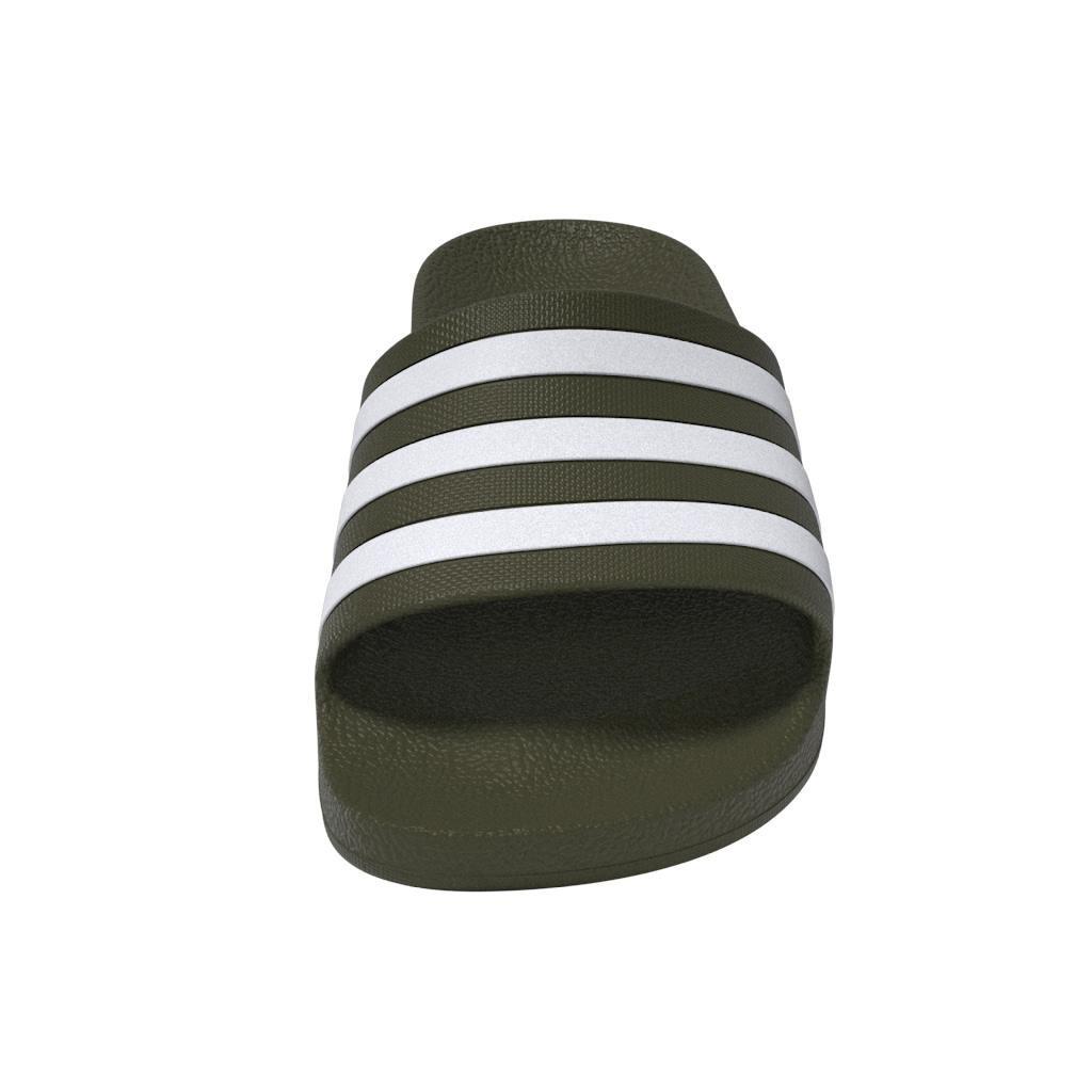 Unisex Adilette Aqua Slides, Green, , large image number 10