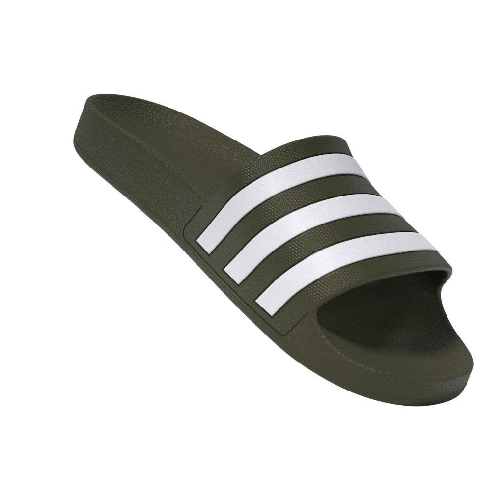 Unisex Adilette Aqua Slides, Green, , large image number 13