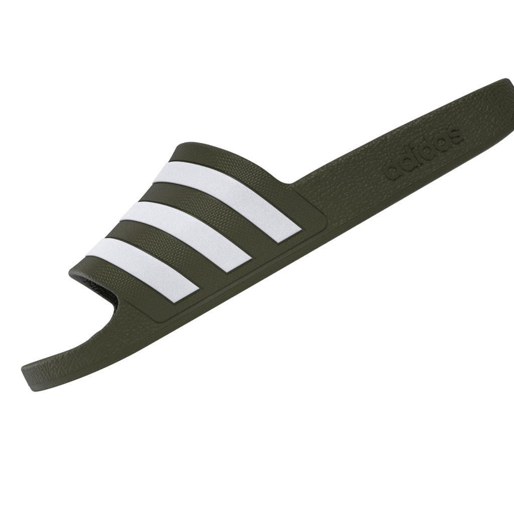 Unisex Adilette Aqua Slides, Green, , large image number 14