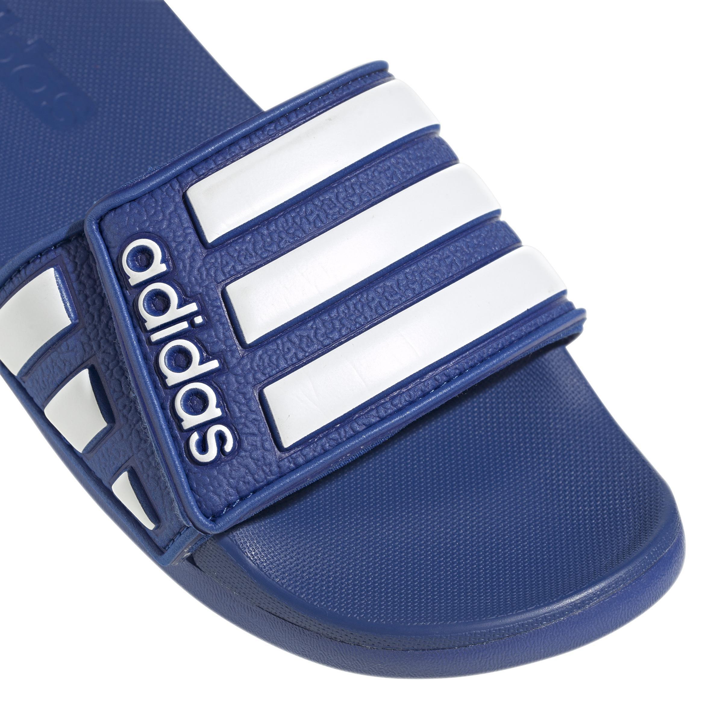 Unisex Kids Adilette Comfort Adjustable Slides, Blue, , large image number 3