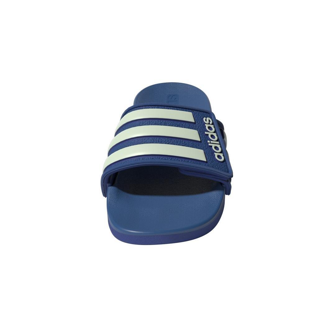 Unisex Kids Adilette Comfort Adjustable Slides, Blue, , large image number 13
