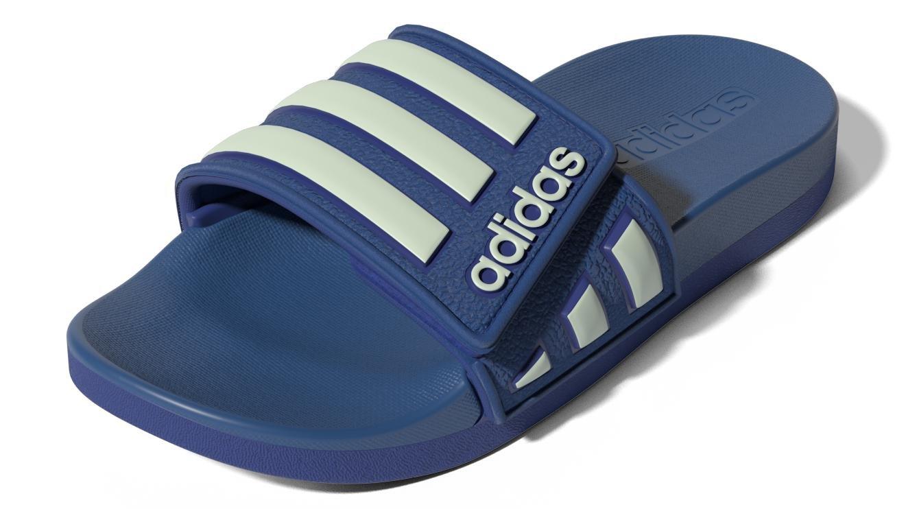 Unisex Kids Adilette Comfort Adjustable Slides, Blue, , large image number 15