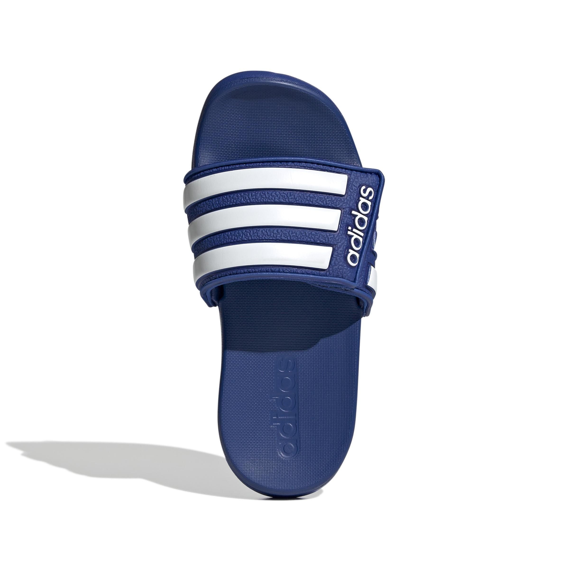 Unisex Kids Adilette Comfort Adjustable Slides, Blue, , large image number 17