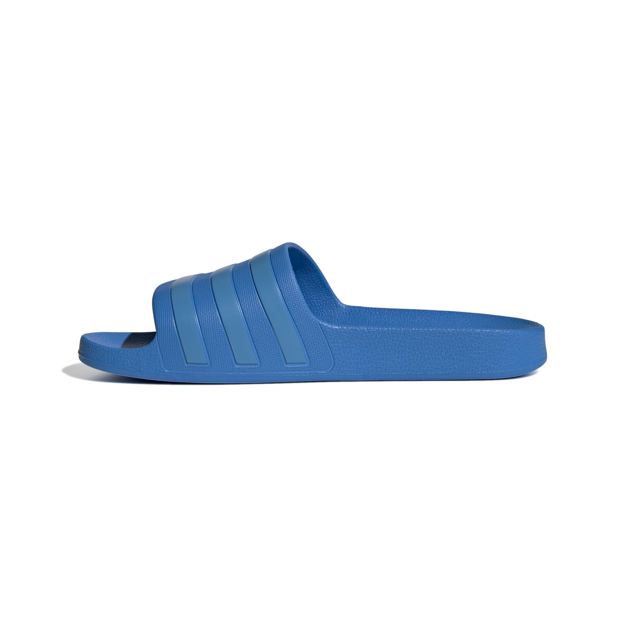 Unisex Adilette Aqua Slides, Blue, , large image number 7