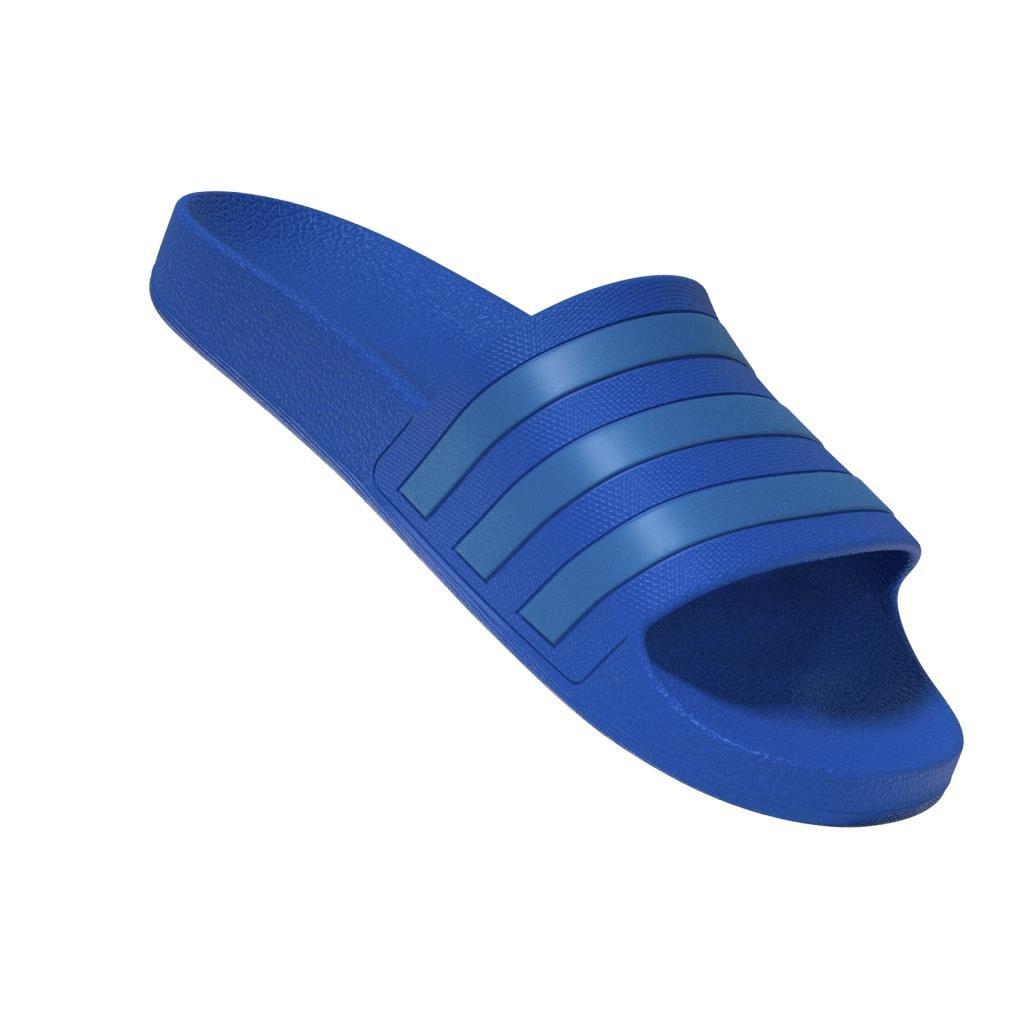 Unisex Adilette Aqua Slides, Blue, A901_ONE, large image number 8