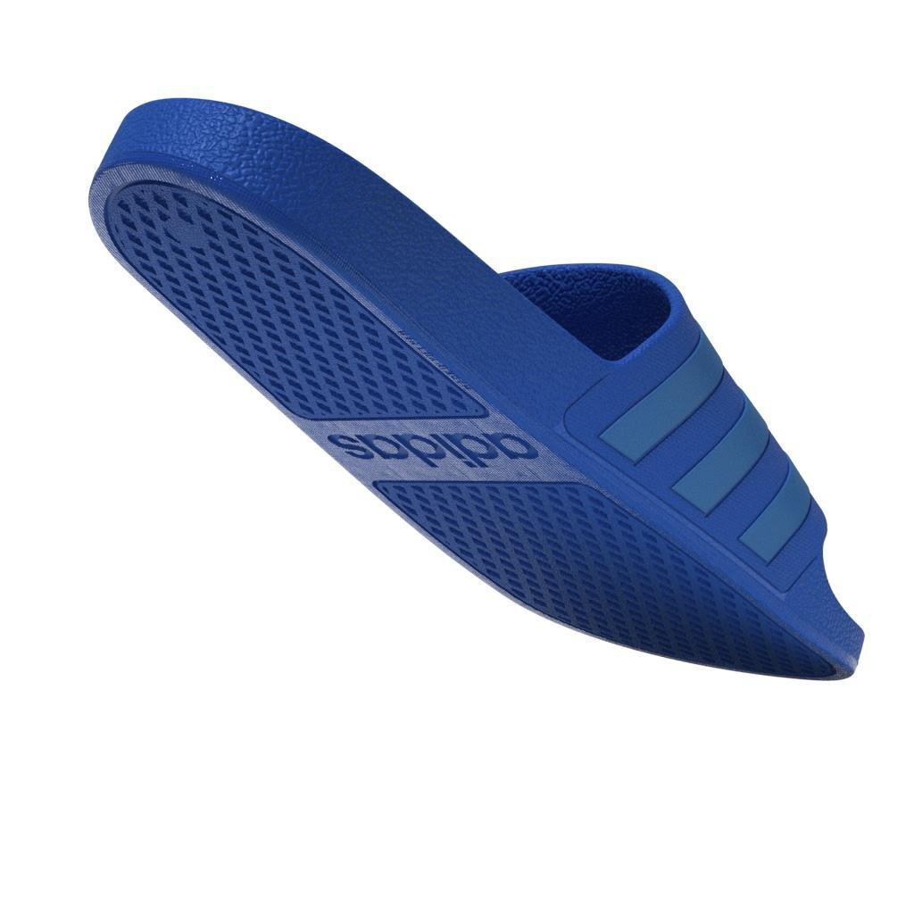 Unisex Adilette Aqua Slides, Blue, , large image number 10